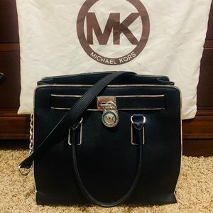 Michael Kors Large Black Hamilton Purse